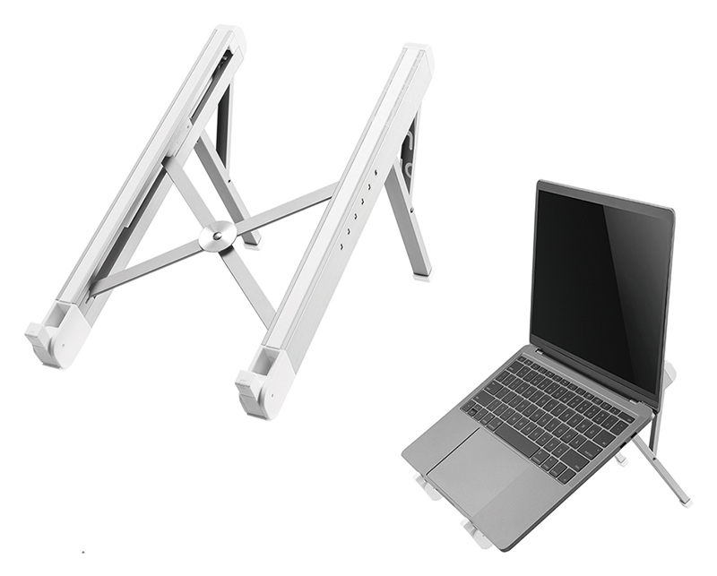 Neomounts NSLS010 Foldable Laptop Stand - Silver