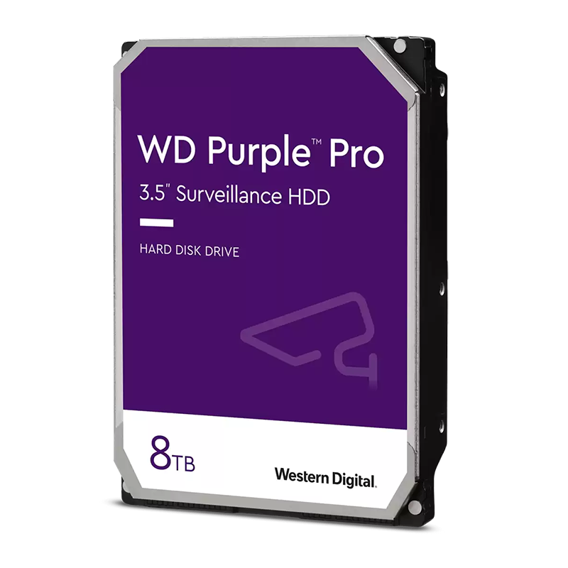 Western Digital WD8001PURP Purple Pro 8TB Smart Video Hard Drive