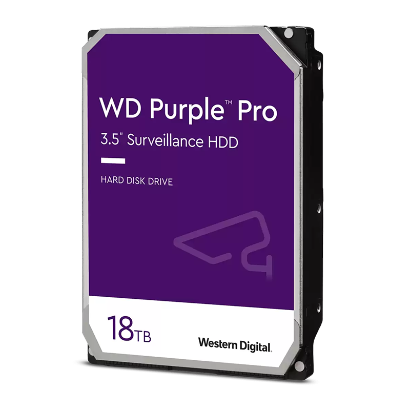 Western Digital WD181PURP Purple Pro 18TB Smart Video Hard Drive