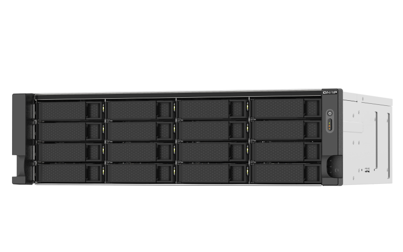QNAP TS-1673AU-RP-16G NAS storage server Rack 3U Ethernet LAN Black