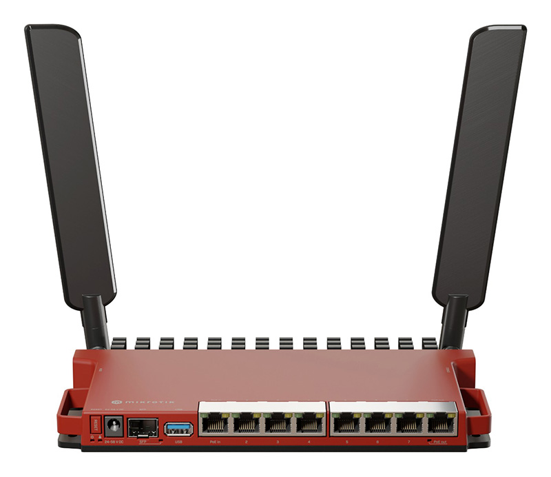 MikroTik L009UIGS-2HAXD-IN 8-Port PoE WiFi 6 Router