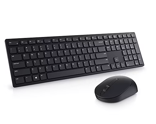 DELL Pro Wireless Keyboard and Mouse - KM5221W - KM5221WBKB-UK