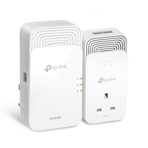 TP-Link PGW2440 KIT G.hn2400 Powerline AX1800 Wi-Fi 6 Kit