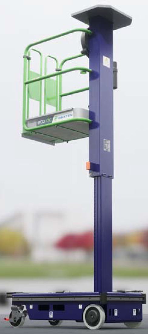 Completely Manual People Lifter - Up to 4.20m working height