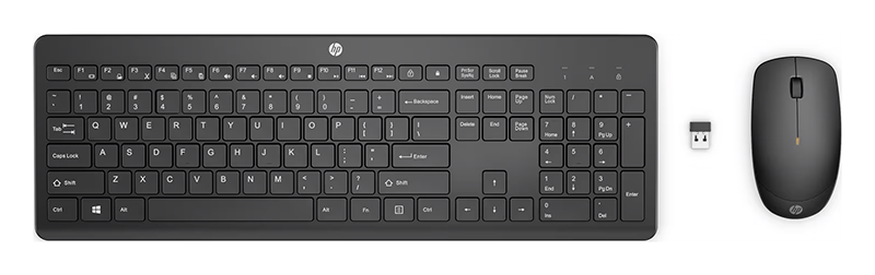 HP 1Y4D0AA#ABU 235 Wireless Mouse and Keyboard Combo