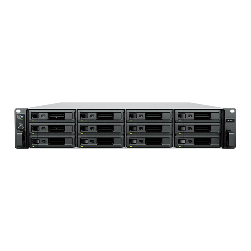 Synology UC3400 8GB 8-Core 2U 12 Bay Rackmount NAS
