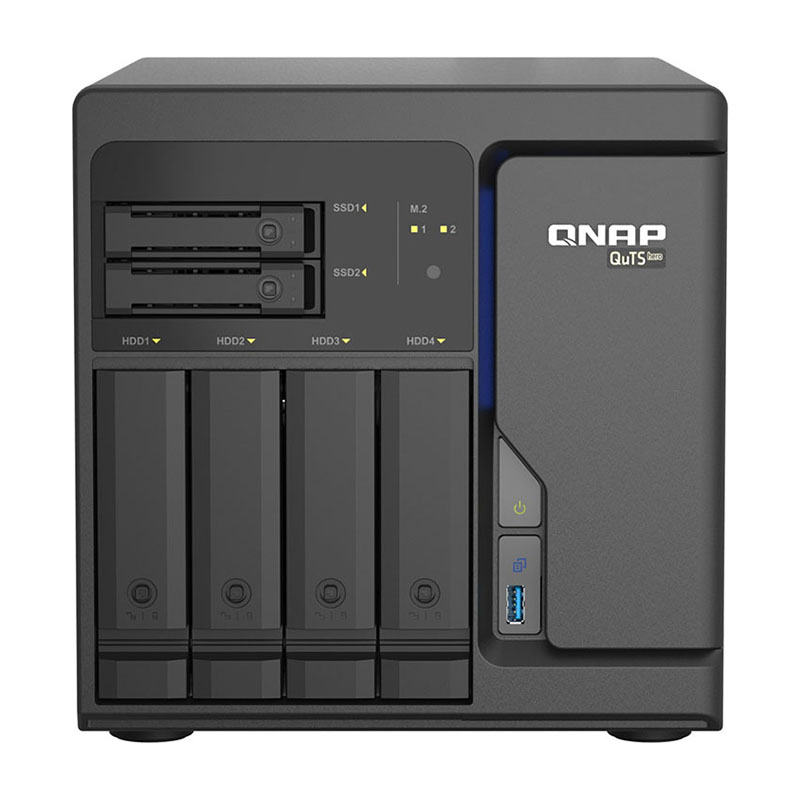 QNAP TS-h686-D1602-8G 2-core 3.2 GHz 8GB 6 Bay Desktop NAS