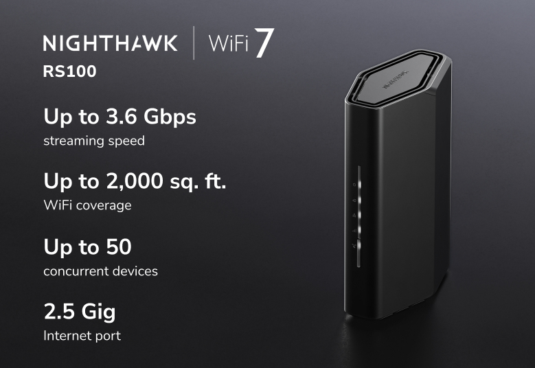 NETGEAR RS100 WiFi 7 Router