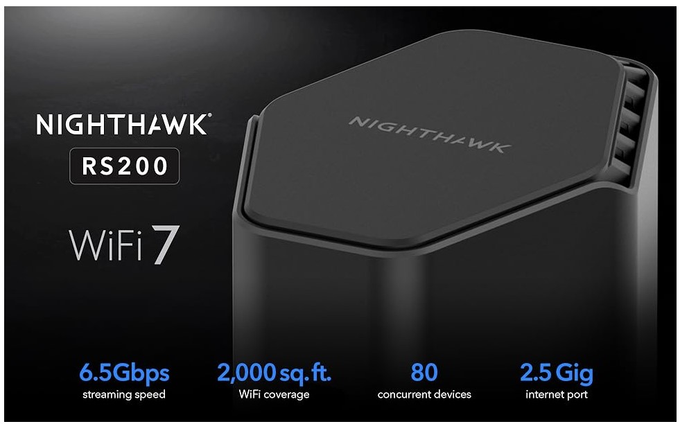 NETGEAR RS200 WiFi 7 Router