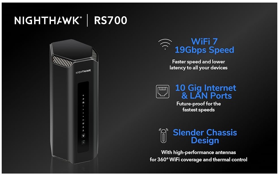 NETGEAR RS700S WiFi 7 Router