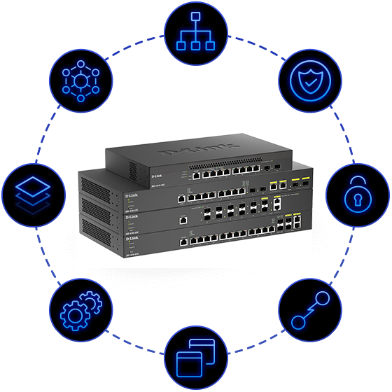 DXS-1210 Layer Features