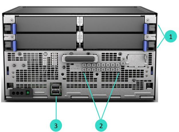 Front View Internal - HPE ProLiant Gen11