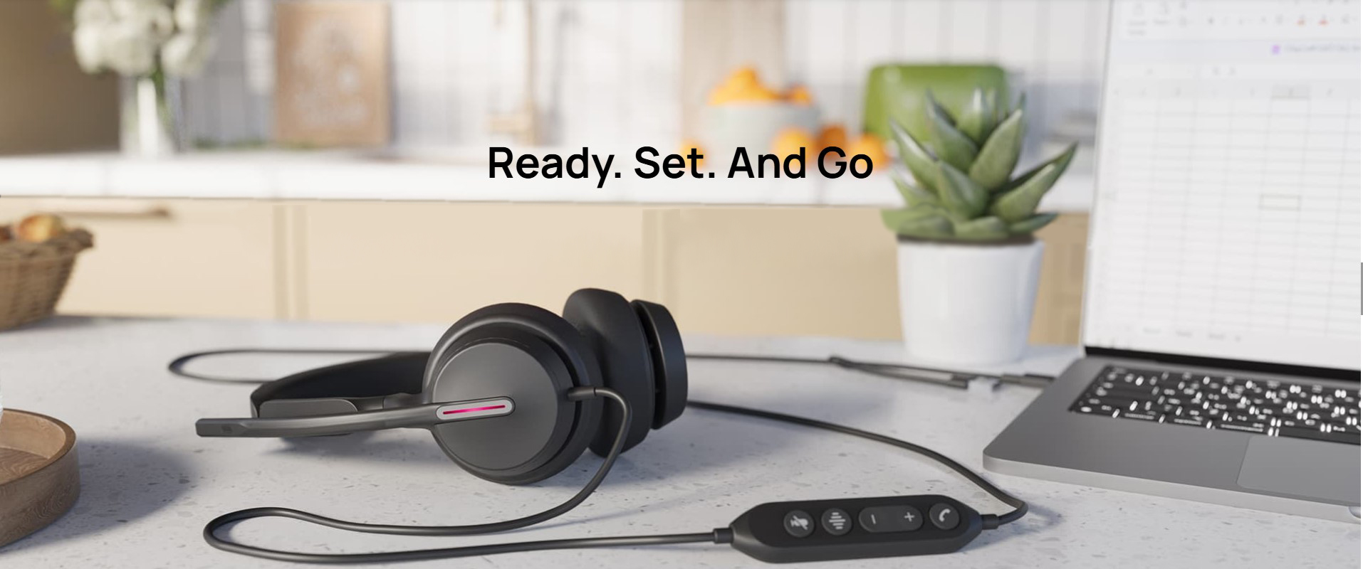 Yealink UH46 Dual Stereo UC USB Headset