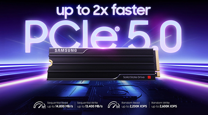Samsung 9100 PRO 4TB Heatsink SSD