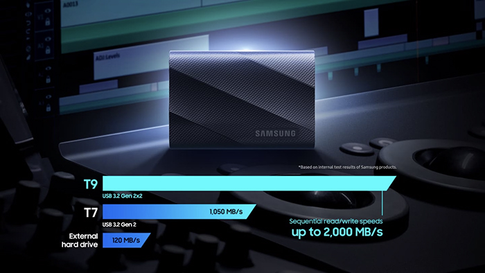 Samsung MU-PG1T0B/EU T9 1TB Portable SSD