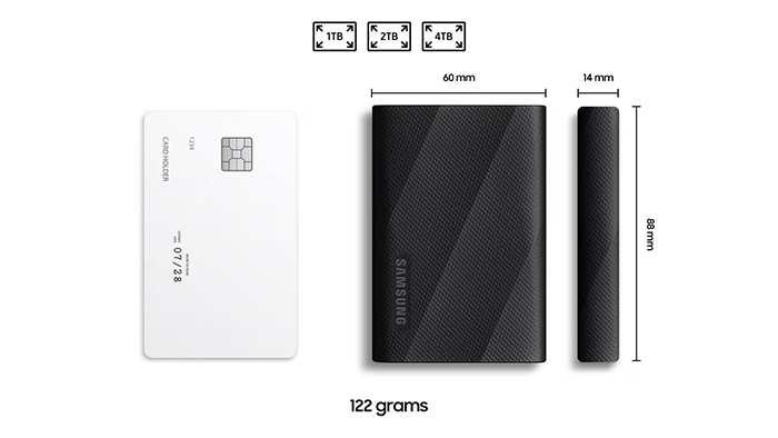 Samsung MU-PG1T0B/EU T9 1TB Portable SSD