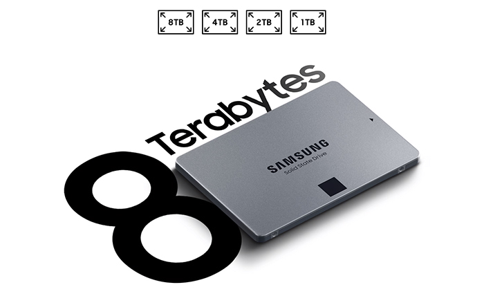 Samsung MZ-77Q1T0BW 870 QVO 1TB 2.5 Inch SSD