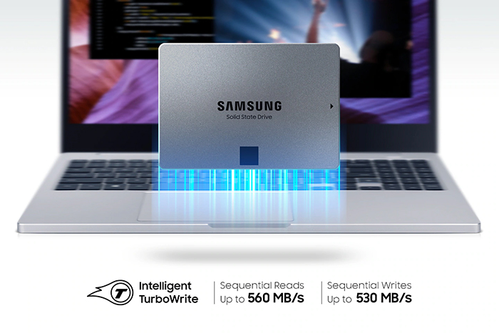 Samsung MZ-77Q1T0BW 870 QVO 1TB 2.5 Inch SSD