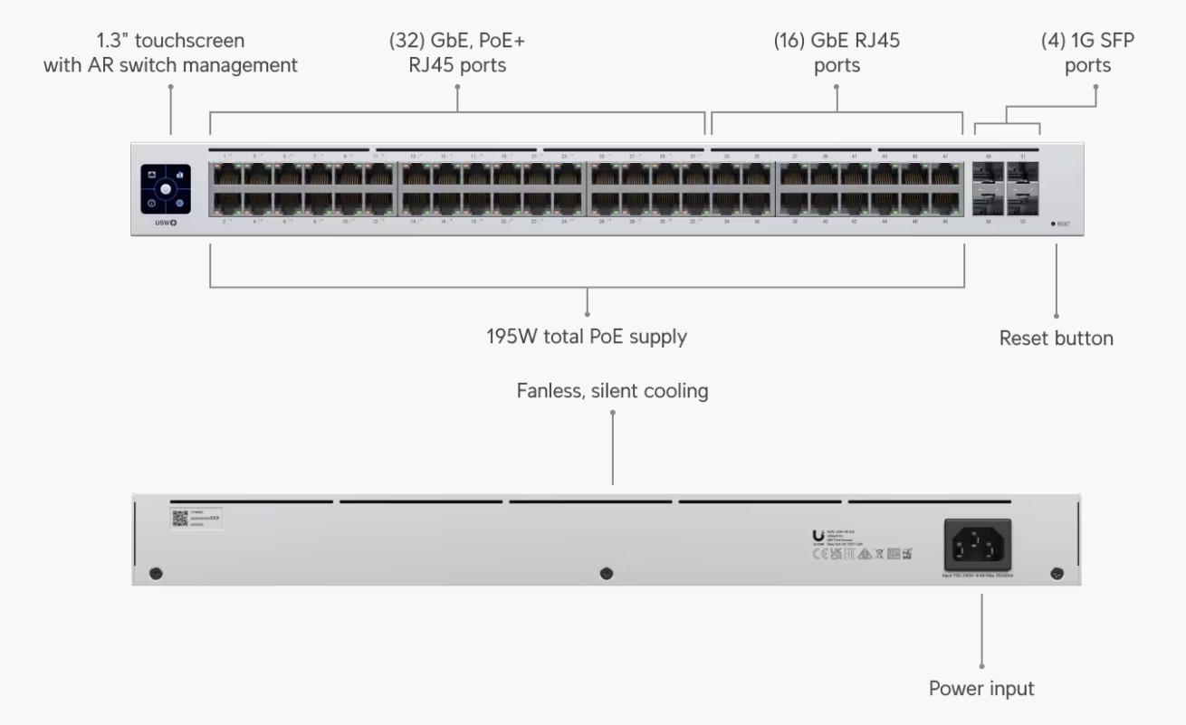 Image of the product highlighting some features.