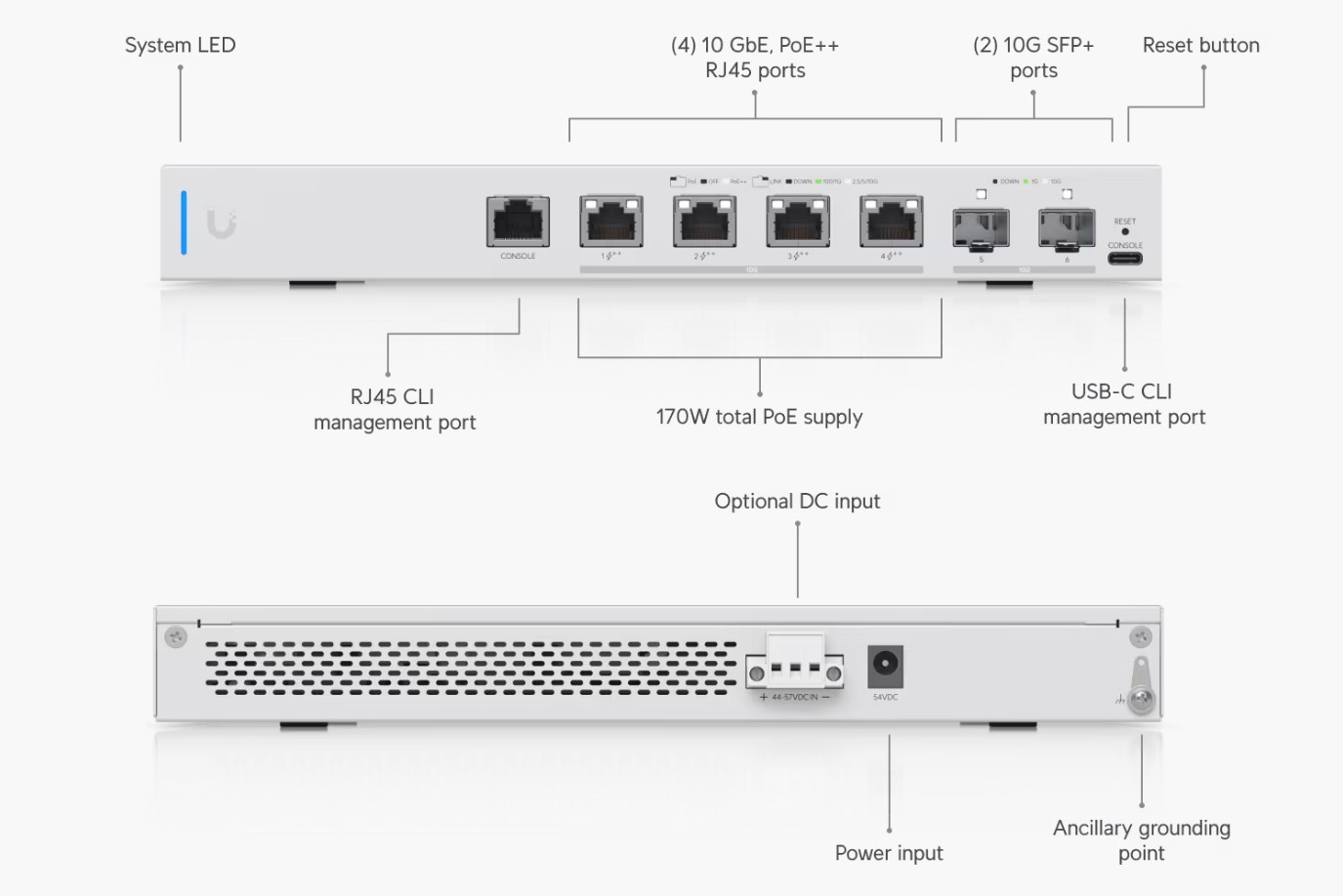 Image of the product highlighting some features.