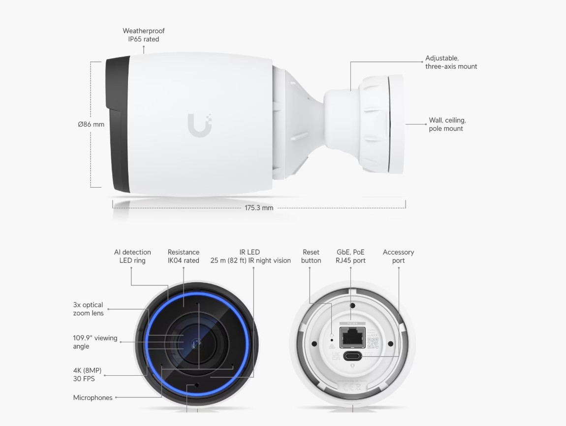 Image of the product highlighting some features.