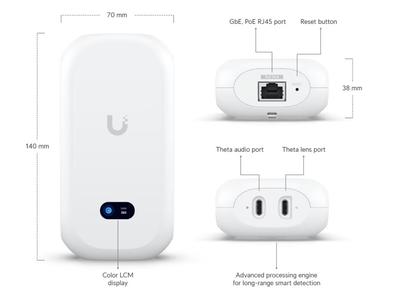 Image of the product highlighting some features.