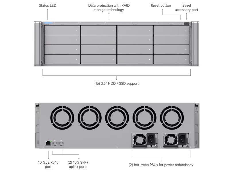 Image of the product highlighting some features.