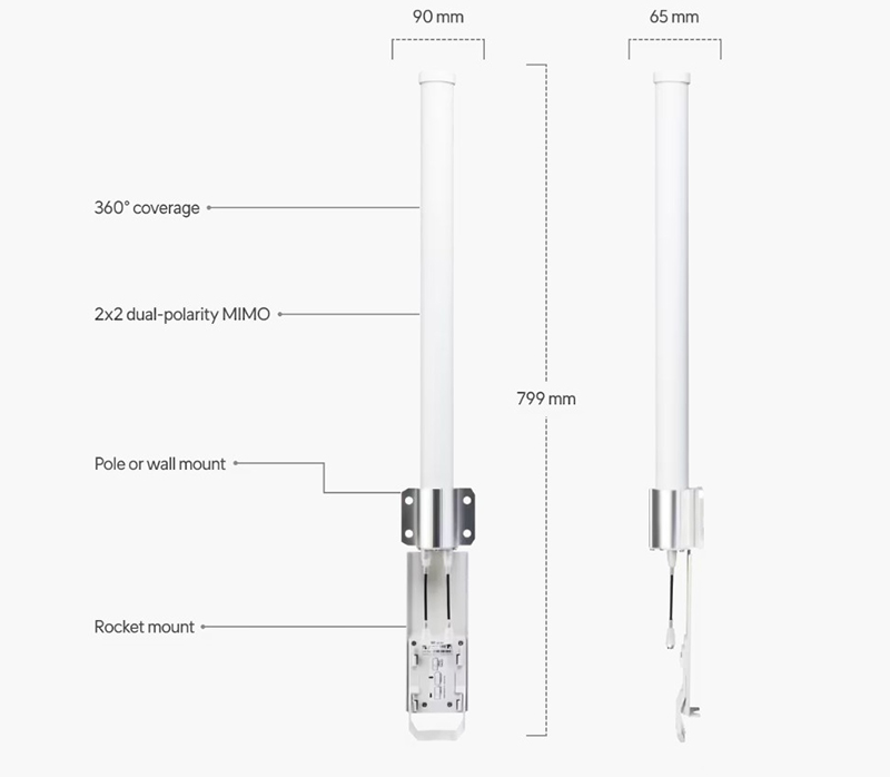 Image of the product highlighting some features.