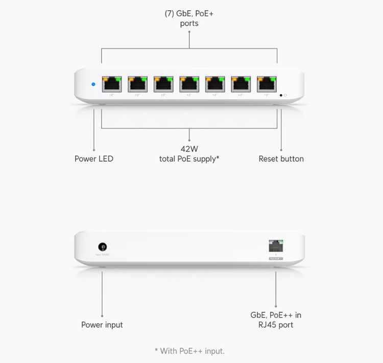 Image of the product highlighting some features.