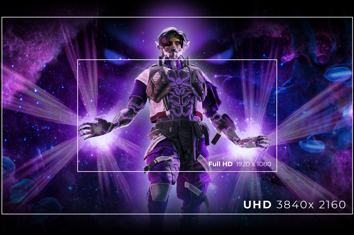 Ultra-High Resolution Visuals