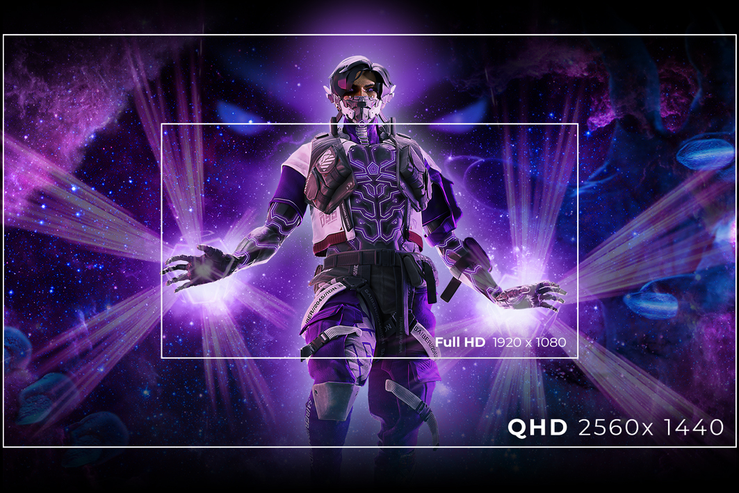 QHD Resolution Clarity