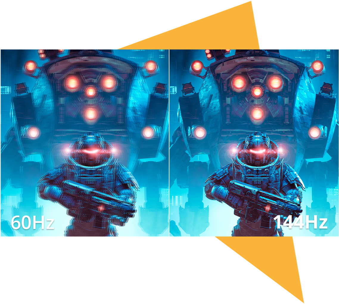 144Hz Refresh Rat
