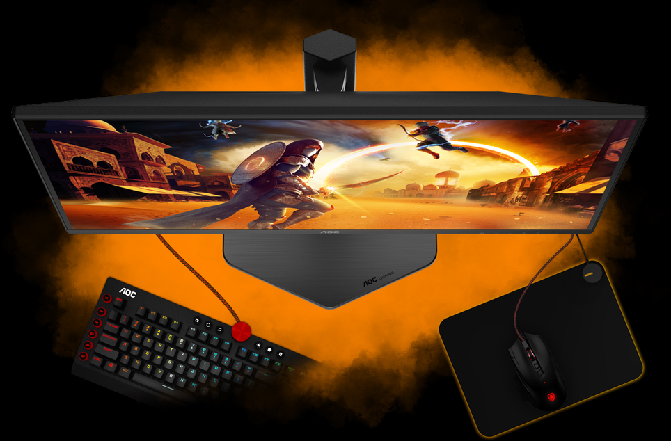 The compact esports base reduces
        desk footprint,
