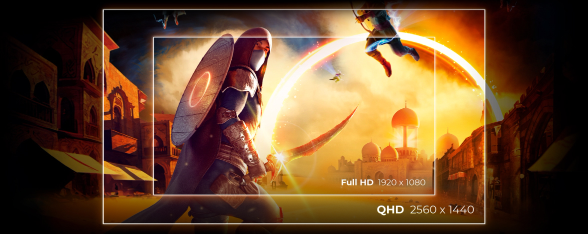 QHD Clarity That Reveals Every Detail