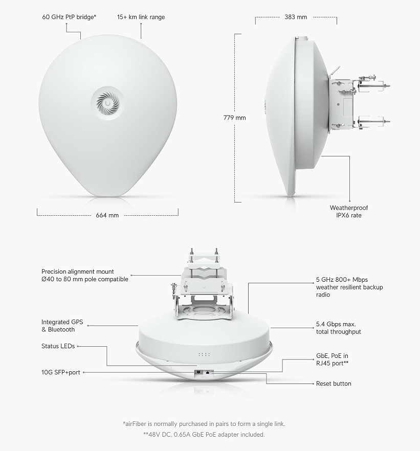 Image of the product highlighting some features.