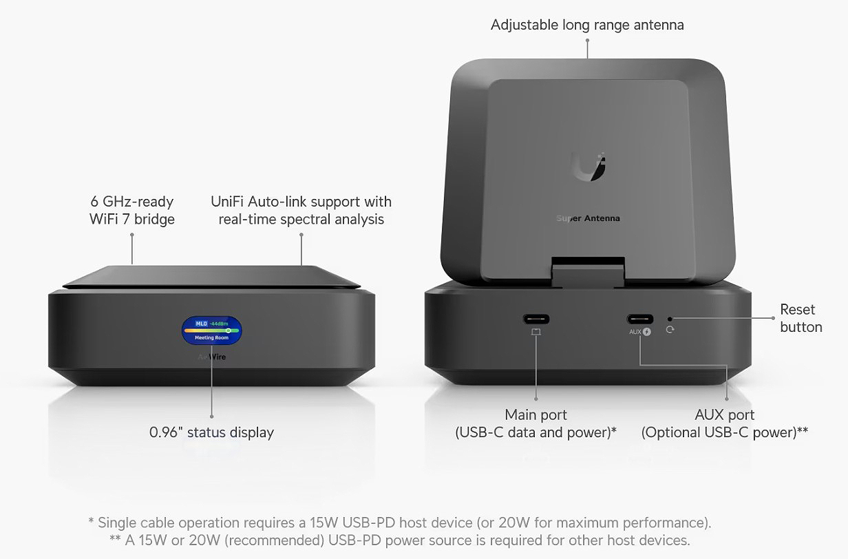 Image of the product highlighting some features.
