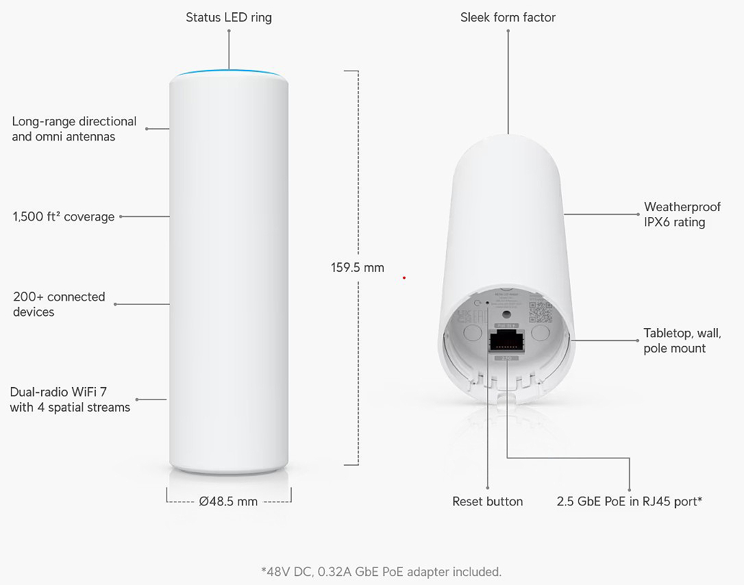 Image of the product highlighting some features.