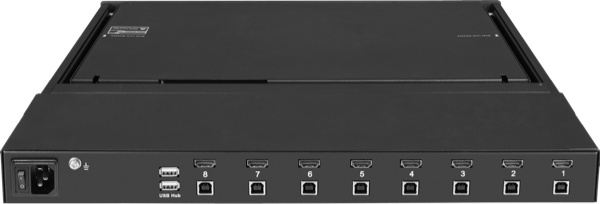 Austin Hughes K117 integrated eight-port 4K HDMI KVM