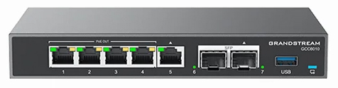 Grandstream GCC6010 all-in-one router, firewall, IP PBX and PoE network switch