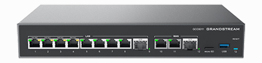 Grandstream GCC6011 all-in-one router, firewall, IP PBX and rack-mountable PoE network switch