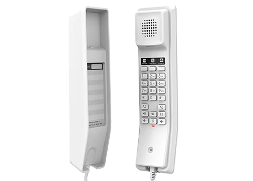Grandstream GHP610W white compact hotel IP phone with dual-band Wi-Fi