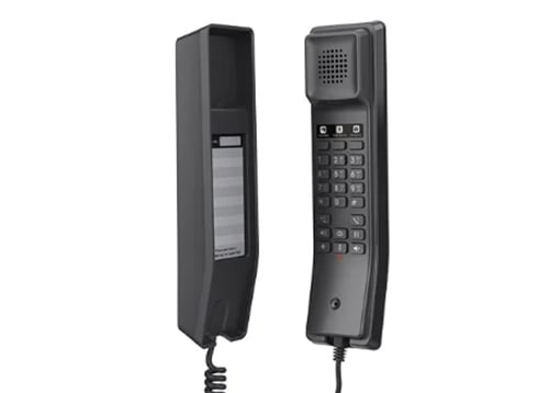 Grandstream GHP611 black compact hotel IP phone