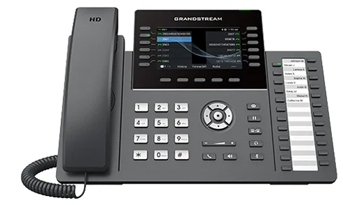 Grandstream GRP2636 12-line carrier-grade IP phone with 4.3-inch colour display and 24 multi-purpose keys
