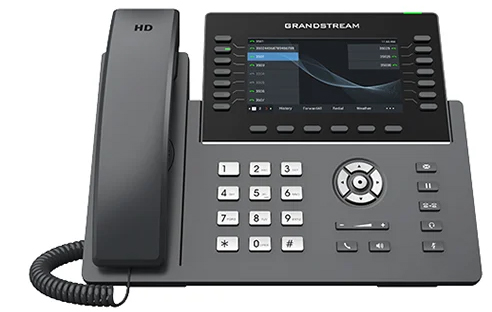 Grandstream GRP2650 14-line carrier-grade IP phone with 5-inch colour display
