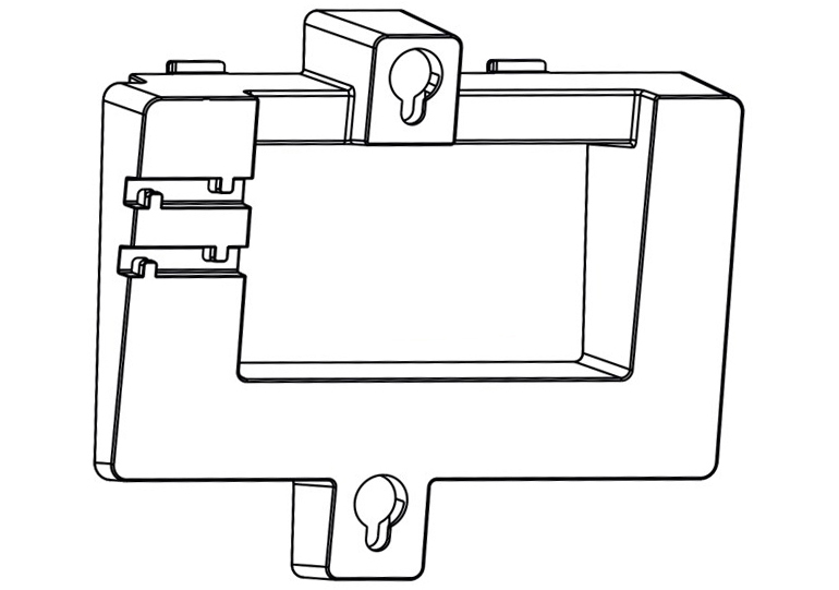 Grandstream GRP-WM-B wall mount bracket for GRP2624 and GRP2634 IP phones