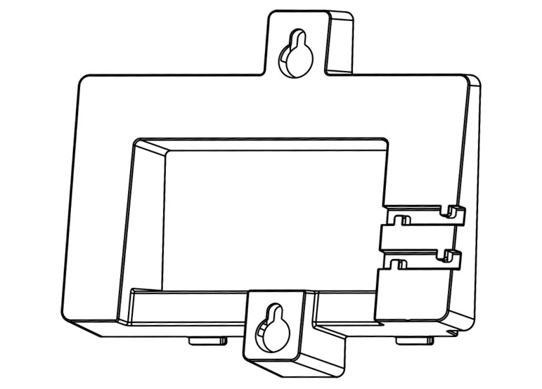 Grandstream GRP-WM-L wall mount bracket for GRP2614, GRP2615, GRP2616 and GXV3350 IP phones