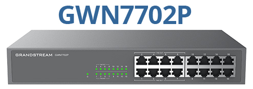 Grandstream GWN7702P Gigabit and PoE port overview