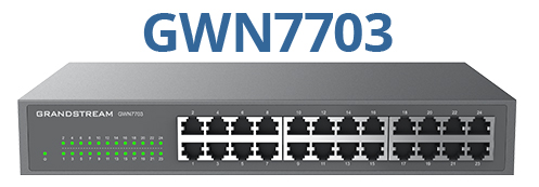Grandstream GWN7703 port and feature overview