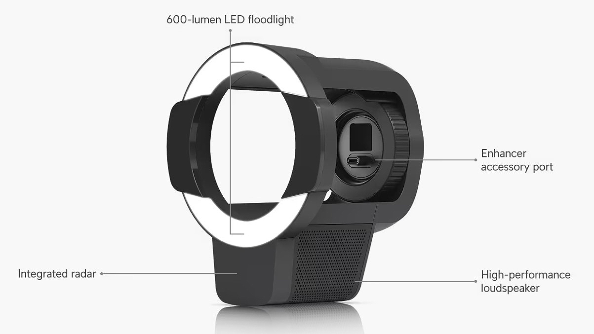 Image of the product highlighting some features.