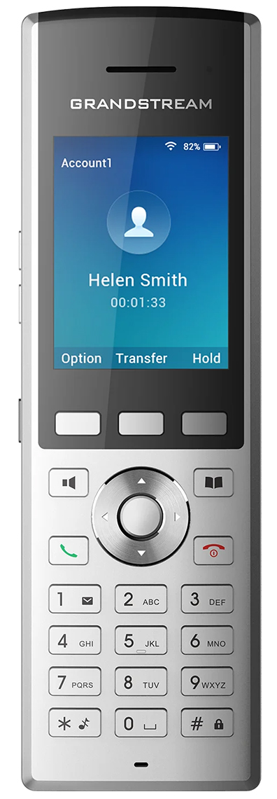Grandstream WP820 cordless Wi-Fi phone
